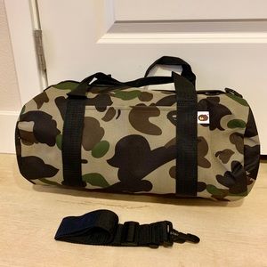 ⭐️Host Pick-A Bathing Ape BAPE Duffle Gym Shoulder bag